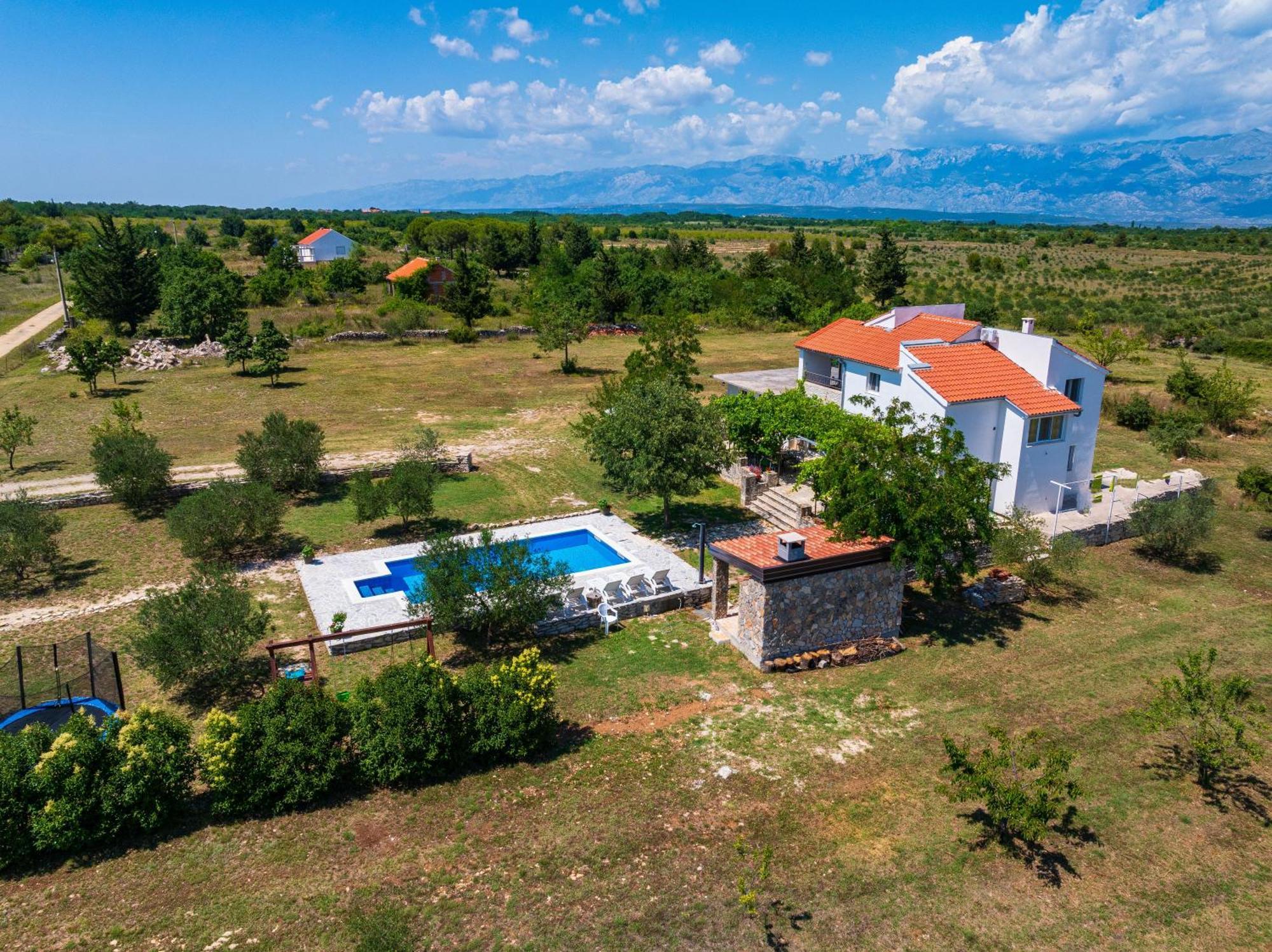 Villa Mandorla With Private Pool Zára Kültér fotó