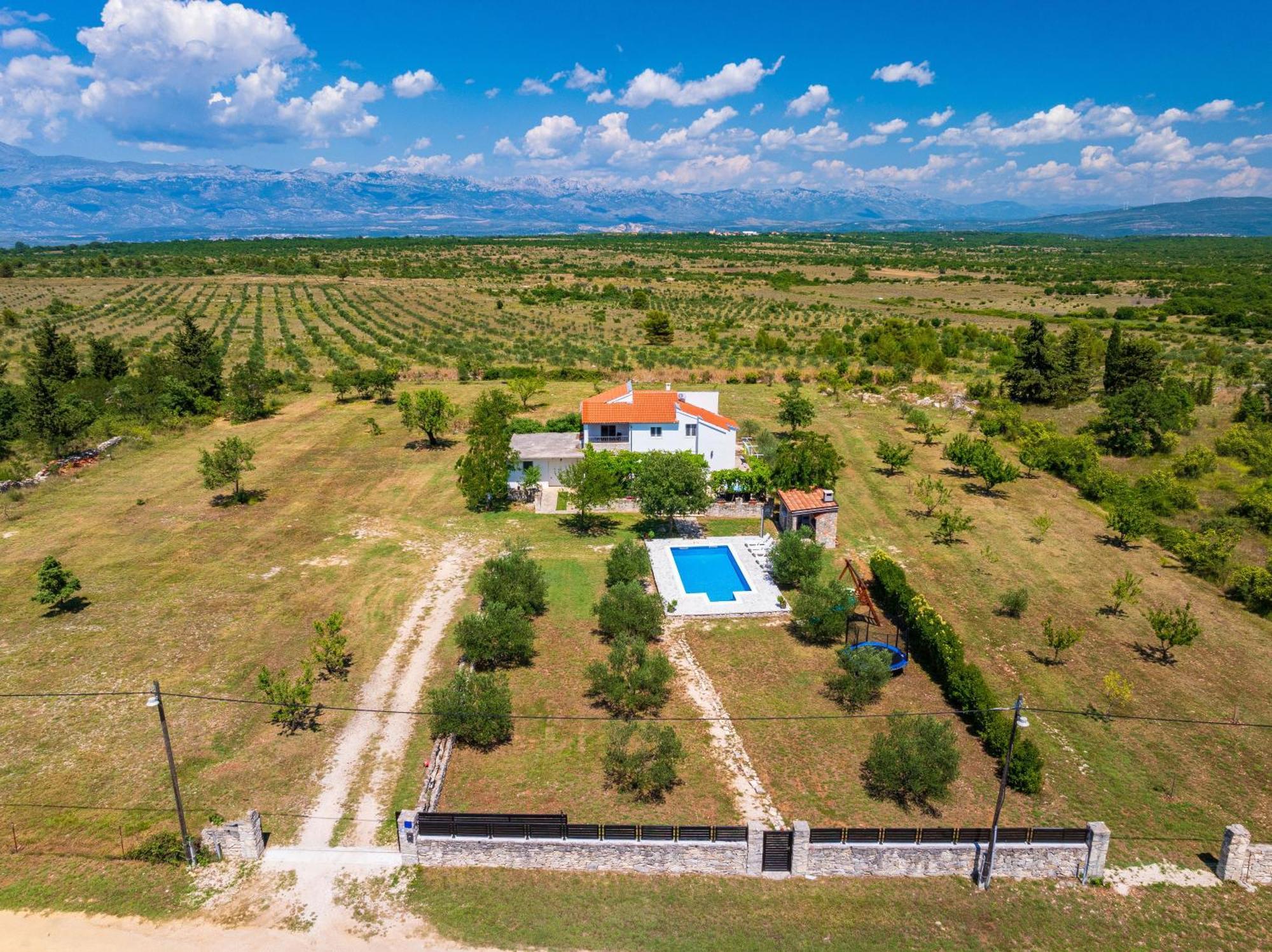 Villa Mandorla With Private Pool Zára Kültér fotó